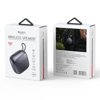 Prijenosni Bluetooth zvučnik Yesido YSW24, 5W, Vodootporan, Crni