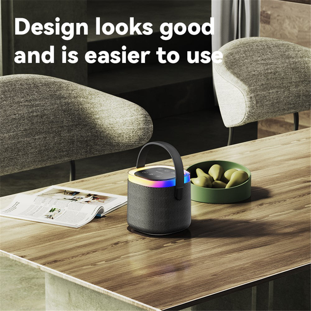 Prijenosni Bluetooth zvučnik Yesido YSW25, 5W, RGB, Crni