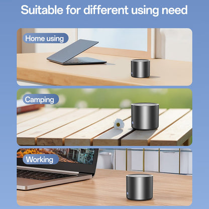 Bluetooth zvučnik Yesido YSW30, 3W, Vodootporan, Crni