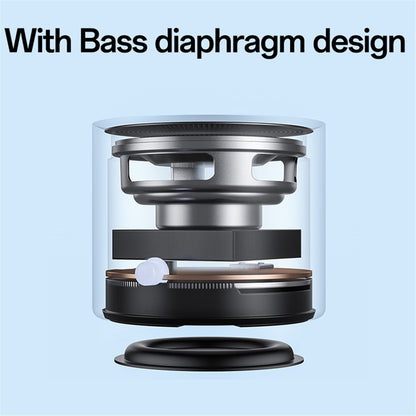 Bluetooth zvučnik Yesido YSW30, 3W, Vodootporan, Crni