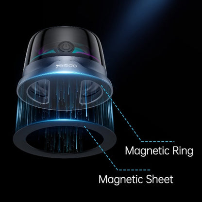 Prijenosni Bluetooth zvučnik Yesido YSW32, 3W, RGB, Crni