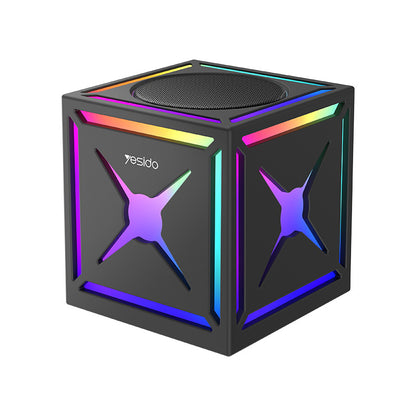 Bluetooth zvučnik Yesido YSW34, 8W, RGB, Crna