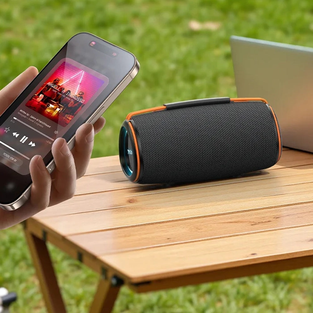 Prijenosni Bluetooth zvučnik Yesido YSW38, 30W, TWS, RGB, Crni