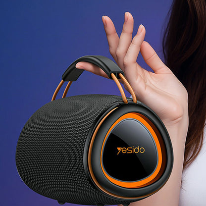 Prijenosni Bluetooth zvučnik Yesido YSW39, 20W, TWS, RGB, Crni
