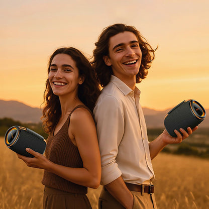 Prijenosni Bluetooth zvučnik Yesido YSW39, 20W, TWS, RGB, Crni