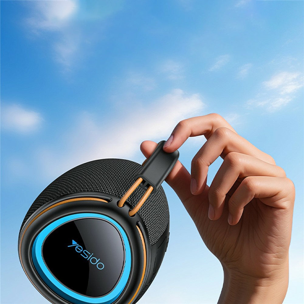 Prijenosni Bluetooth zvučnik Yesido YSW40, 8W, RGB, Crni