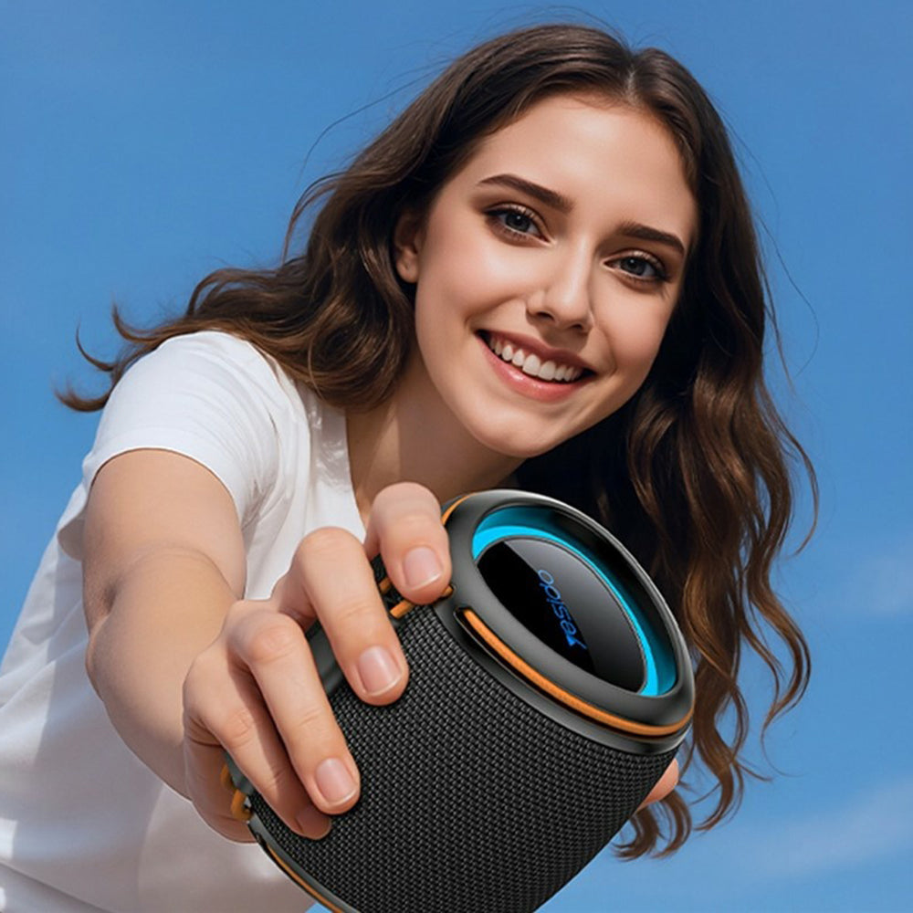 Prijenosni Bluetooth zvučnik Yesido YSW40, 8W, RGB, Crni