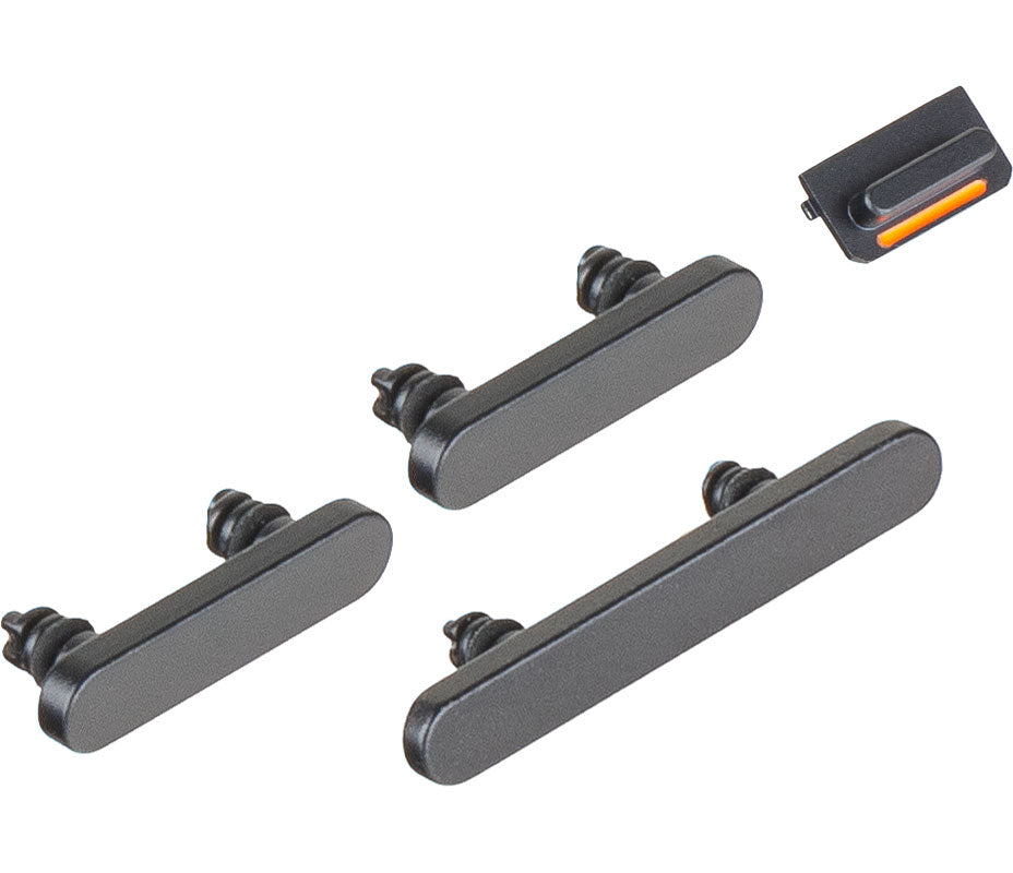 Gumb On-Off - Volumen - Profil Apple iPhone 12, Crna