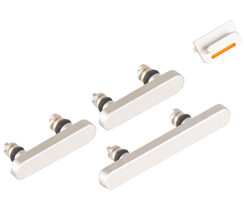 Gumb On-Off - Volumen - Profil Apple iPhone 12, Srebrna