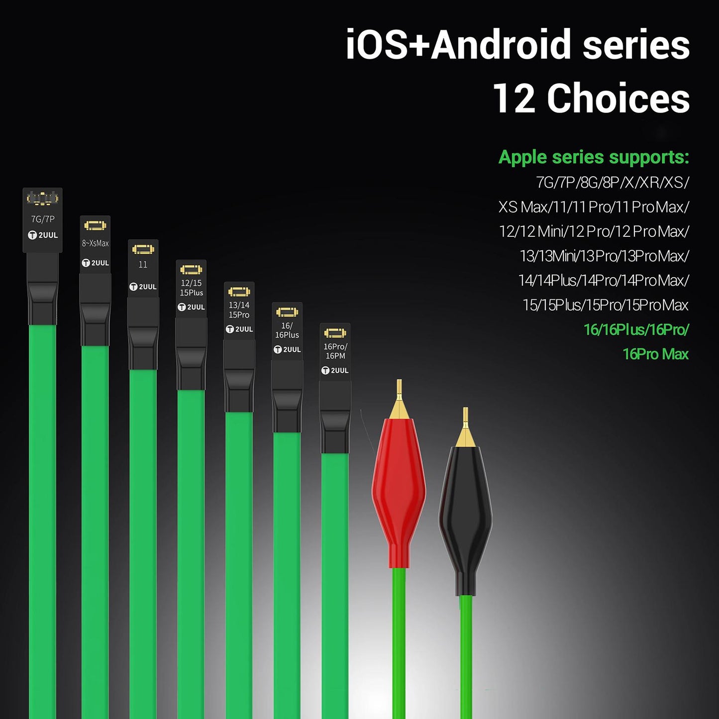 Kabel za napajanje 2UUL PW02 za Apple iPhone / Android seriju