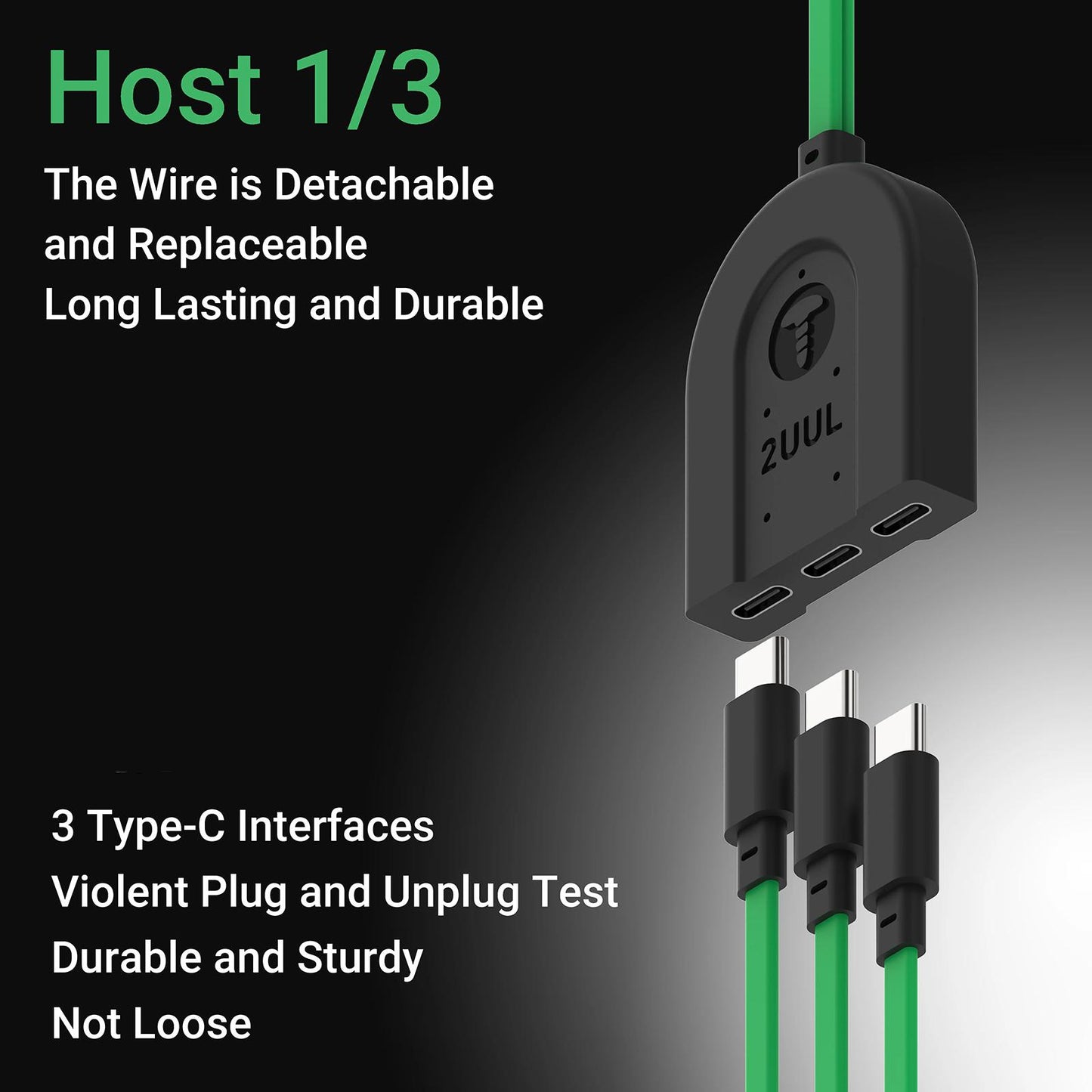 Kabel za napajanje 2UUL PW02 za Apple iPhone / Android seriju