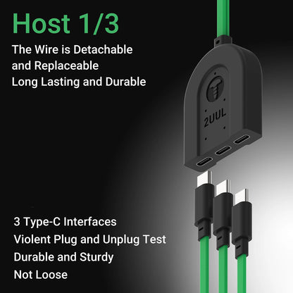 Kabel za napajanje 2UUL PW02 za Apple iPhone / Android seriju