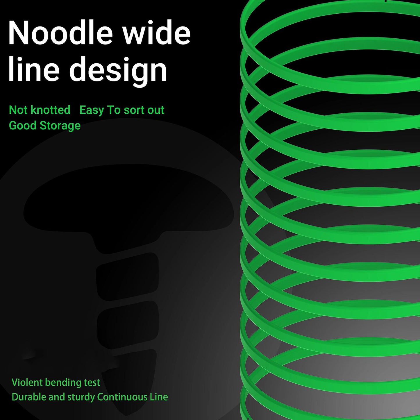 Kabel za napajanje 2UUL PW02 za Apple iPhone / Android seriju
