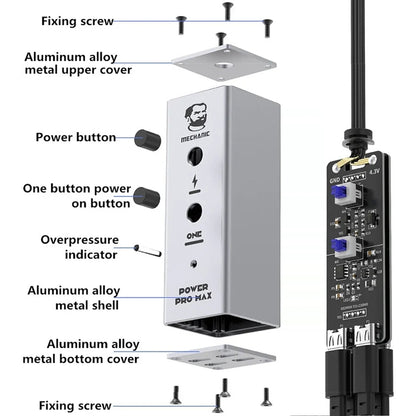 Napajajući kabel Mechanic Power Pro Max za Apple iPhone 6 - 13 Pro Max serije