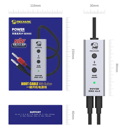 Napajajući kabel Mechanic Power Pro Max za Apple iPhone 6 - 13 Pro Max serije