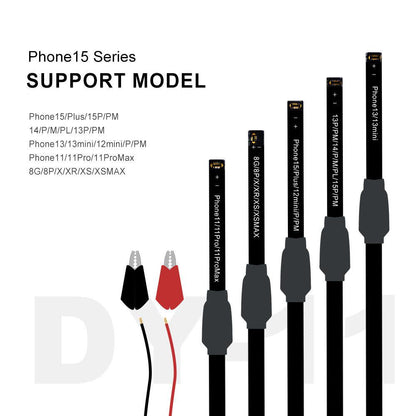 Kabel za napajanje Mijing DY-11 za Apple iPhone / Android serije