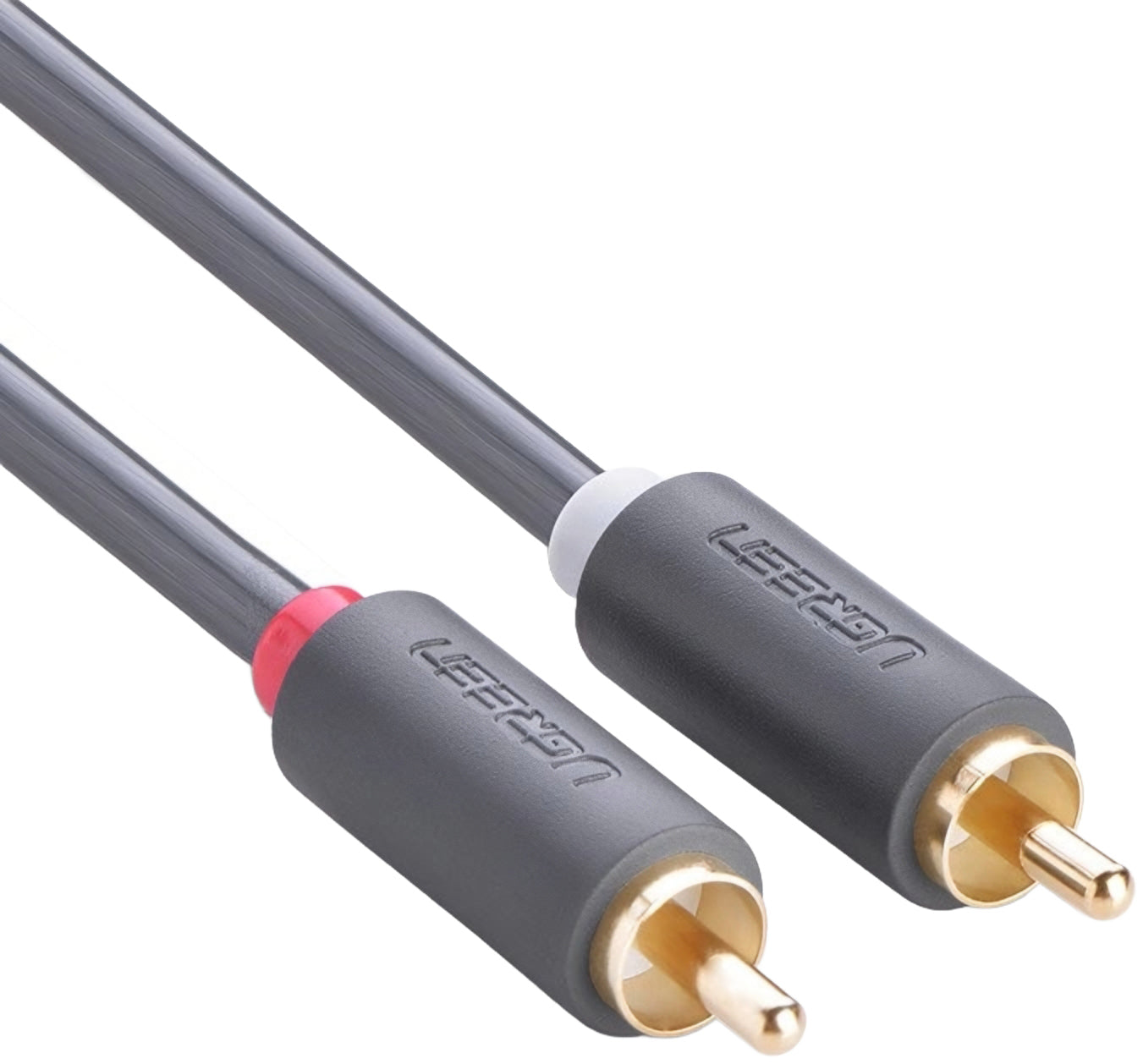 Audio kabel UGREEN AV104, 2 x RCA - 2 x RCA, 5m, Crni