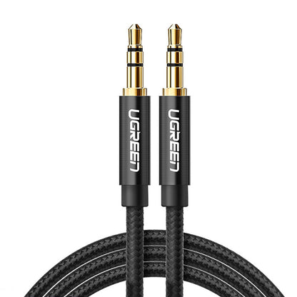 Audio kabel 3.5mm - 3.5mm UGREEN AV112, 1m, Crni