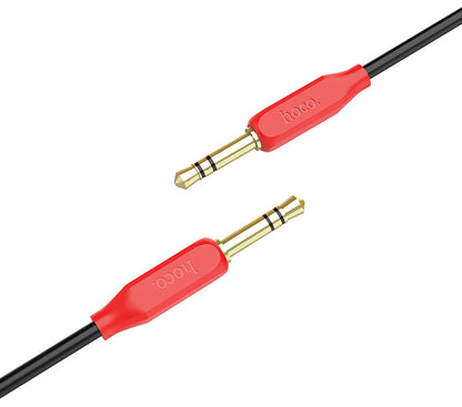 Audio kabel 3.5mm - 3.5mm HOCO UPA11, 1m, Crna