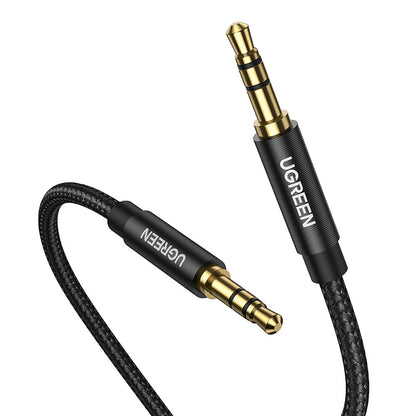Audio kabel 3.5mm - 3.5mm UGREEN AV112, 1m, Crni