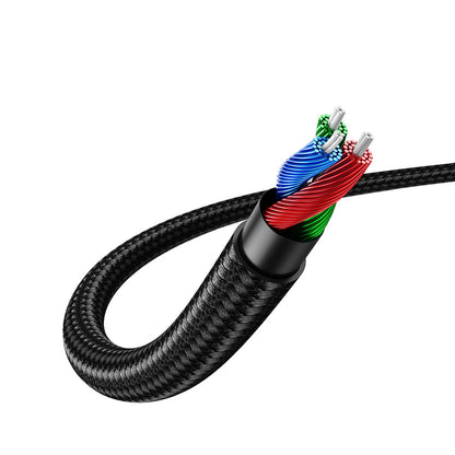 Audio kabel 3.5mm - 3.5mm UGREEN AV112, 1m, Crni