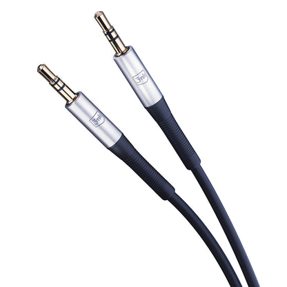 Audio kabel 3,5 mm - 3,5 mm 3MK, 1 m, Crna