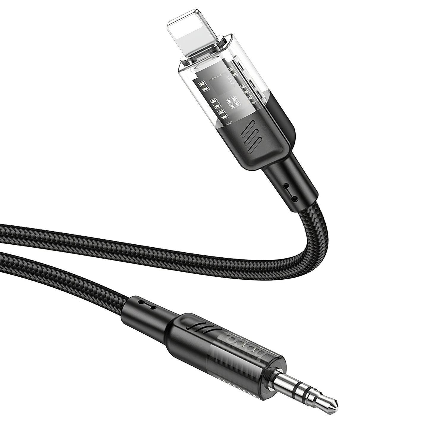 Audio kabel Lightning - 3.5mm HOCO UPA27, 1.2m, Crni