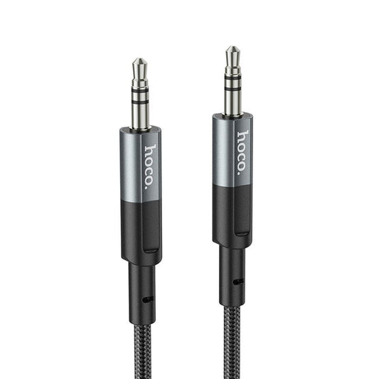 Audio kabel 3.5mm - 3.5mm HOCO UPA23, 1m, Sivi