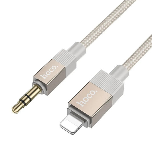 Audio kabel Lightning - 3.5mm HOCO UPA32A, 1m, Zlatni