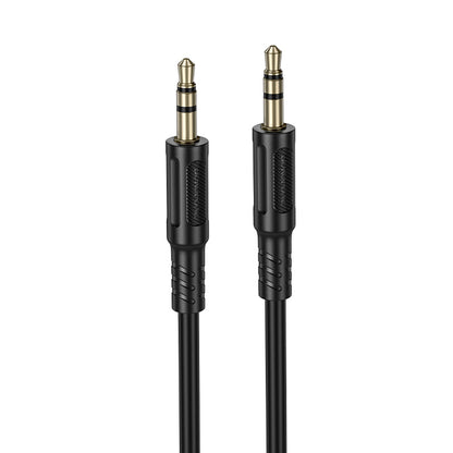 Audio kabel 3.5mm - 3.5mm Borofone BL25 Nice, 1m, Crni