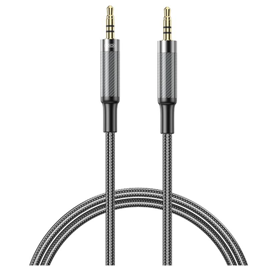 Audio kabel 3.5mm - 3.5mm XO Design NB-R279C, 1m, Crni