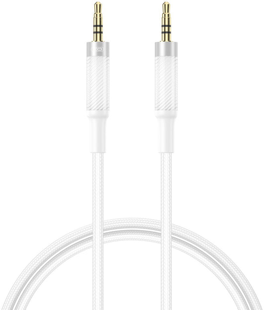 Audio kabel 3.5mm - 3.5mm XO Design NB-R279C, 1m, Bijeli