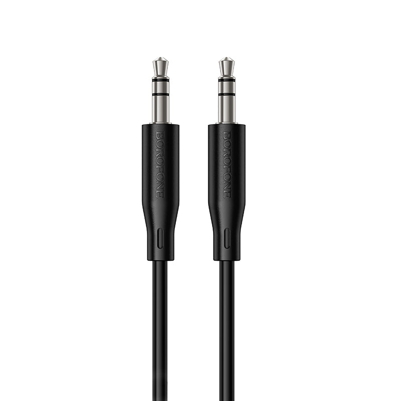 Audio kabel 3.5mm - 3.5mm Borofone BL26 Standard, 1m, Crna