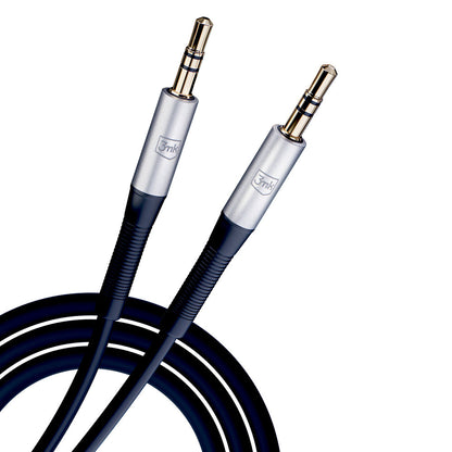 Audio kabel 3,5 mm - 3,5 mm 3MK, 1 m, Crna