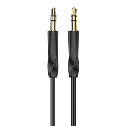 Audio kabel 3.5mm - 3.5mm Borofone BL16, 1m, Crni