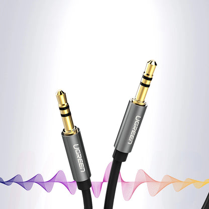 Audio kabel 3.5mm - 3.5mm UGREEN AV119, 3m, crni