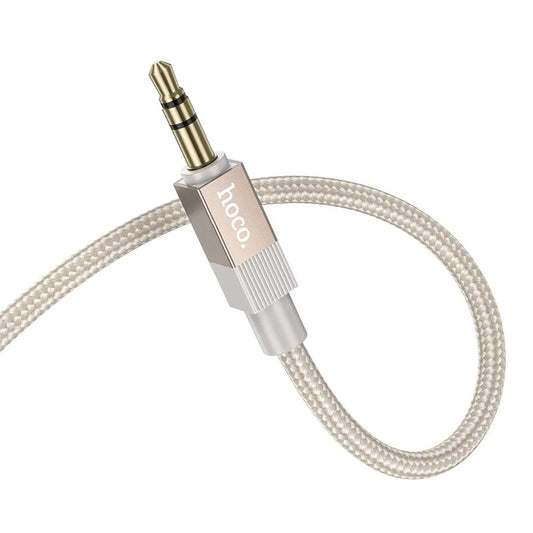 Audio kabel 3.5mm - 3.5mm HOCO UPA32, 1m, Zlatni