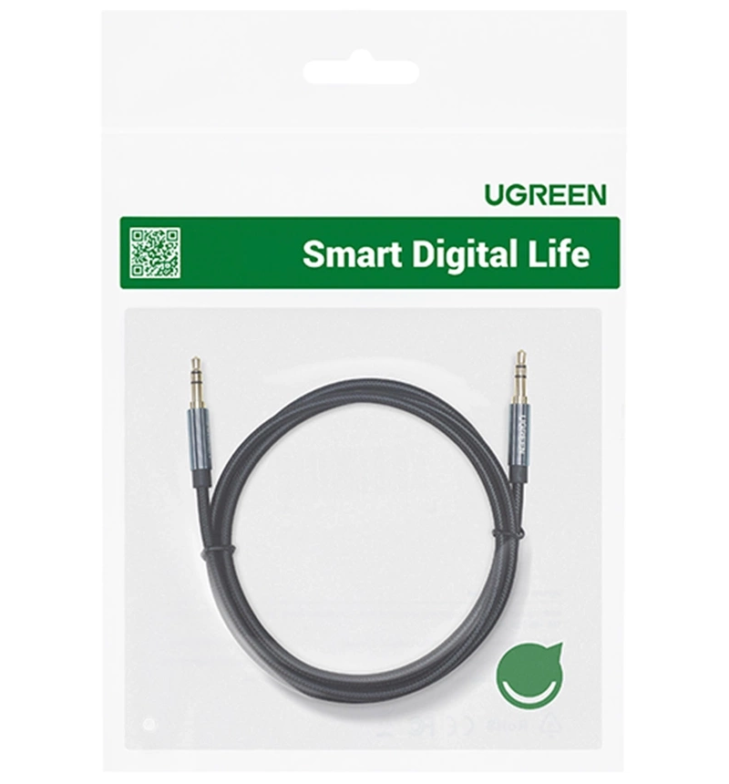 Audio kabel 3.5mm - 3.5mm UGREEN AV112, 1m, Plavi