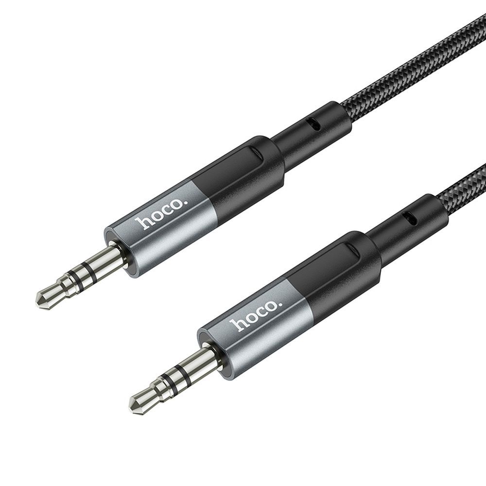 Audio kabel 3.5mm - 3.5mm HOCO UPA23, 1m, Sivi