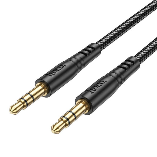 Audio kabel 3.5mm - 3.5mm HOCO UPA24, 1m, Crni