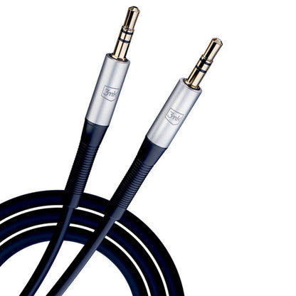 Audio kabel 3,5 mm - 3,5 mm 3MK, 1 m, Crna
