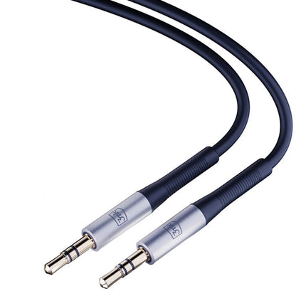 Audio kabel 3,5 mm - 3,5 mm 3MK, 1 m, Crna