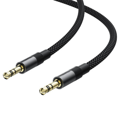 Audio kabel 3.5mm - 3.5mm Acefast J10, 1m, Crni