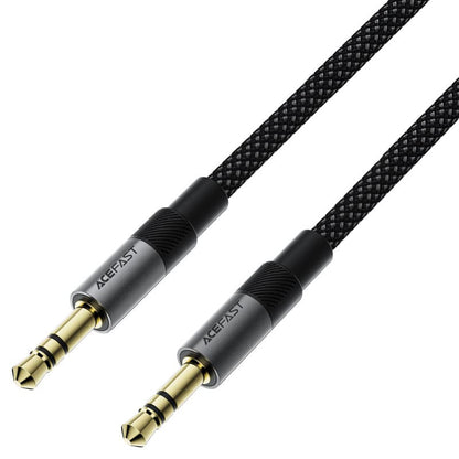 Audio kabel 3.5mm - 3.5mm Acefast J10, 1m, Crni