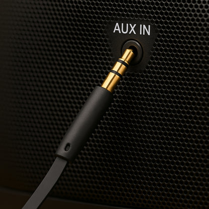 Audio kabel 3.5mm - 3.5mm Fixed, 1m, Crni