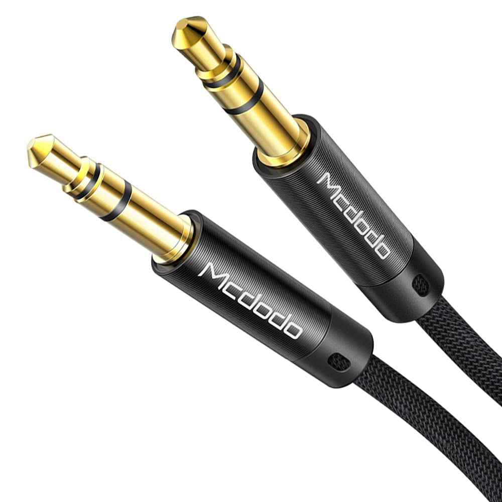 Audio kabel 3.5mm - 3.5mm McDodo CA-6640, 1.2m, Crni