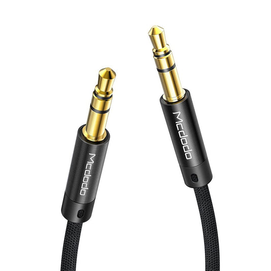 Audio kabel 3.5mm - 3.5mm McDodo CA-6640, 1.2m, Crni