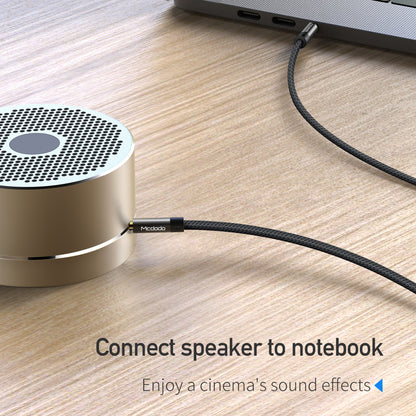 Audio kabel 3.5mm - 3.5mm McDodo CA-6640, 1.2m, Crni