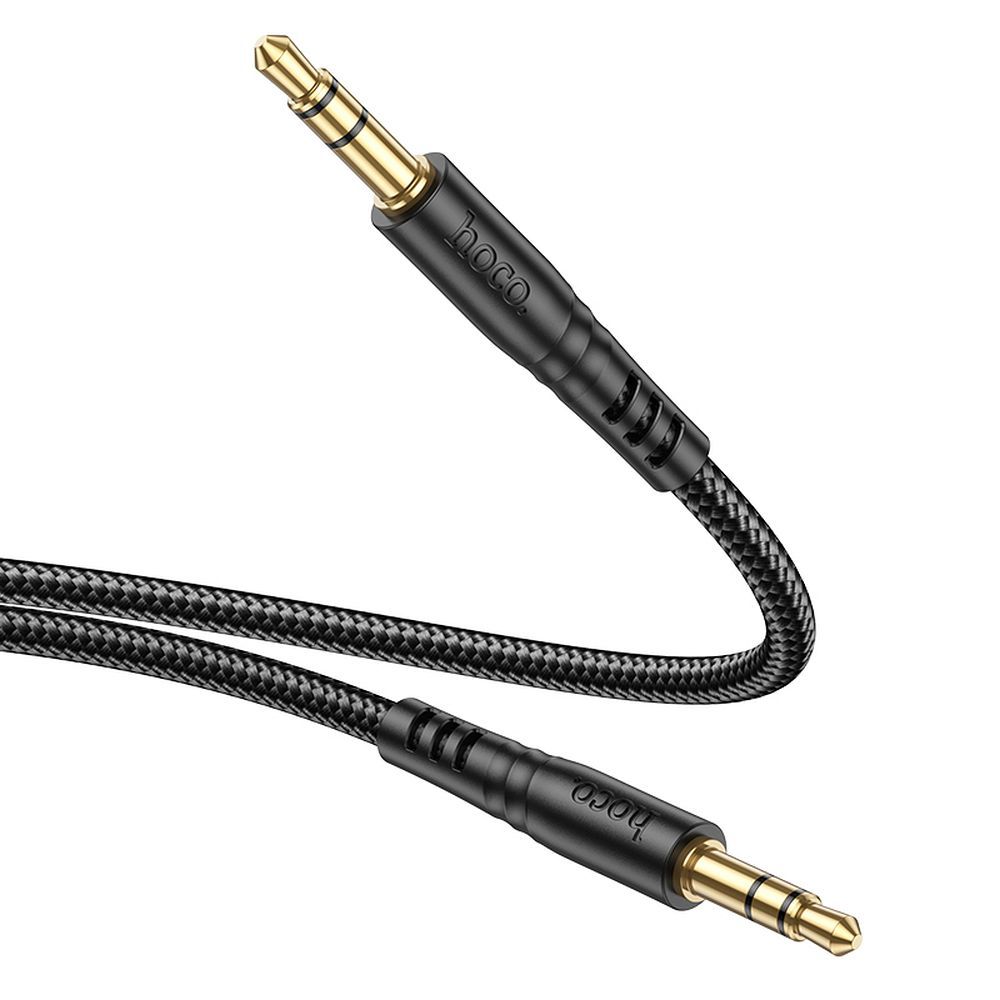 Audio kabel 3.5mm - 3.5mm HOCO UPA24, 1m, Crni