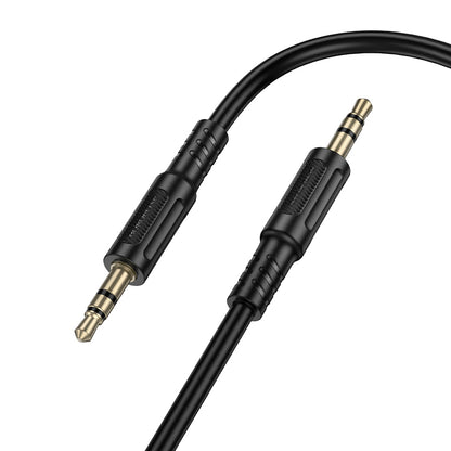 Audio kabel 3.5mm - 3.5mm Borofone BL25 Nice, 1m, Crni